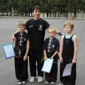 Дети с мастером Хан Янву